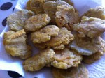 tostones3 Tostones antes de freirlos por