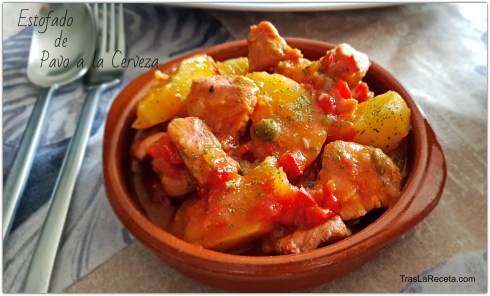 Estofado de Pavo a la Cerveza.